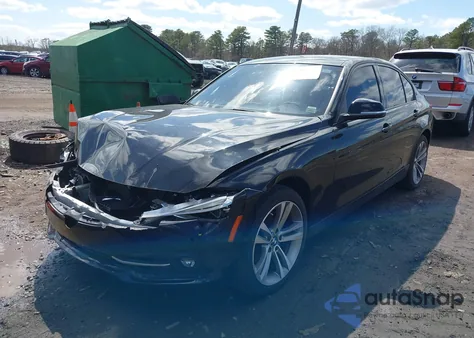 2018 BMW 330I xDrive из США, поврежденный, VIN WBA8D9G59JNU70476